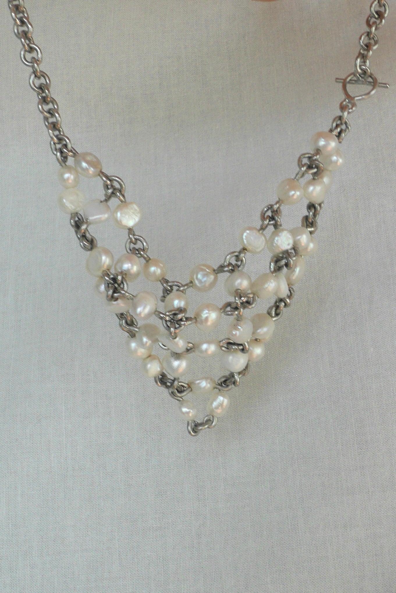 pearl scarf