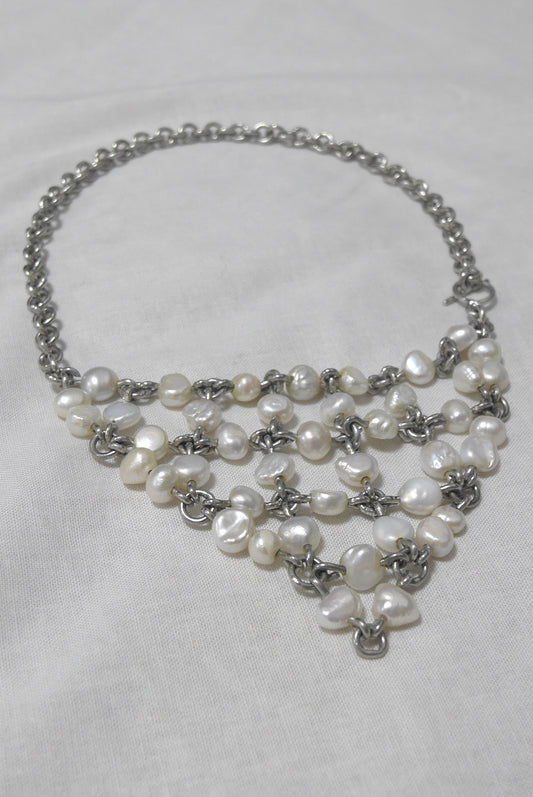 pearl scarf