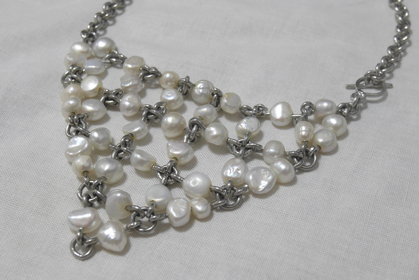 pearl scarf
