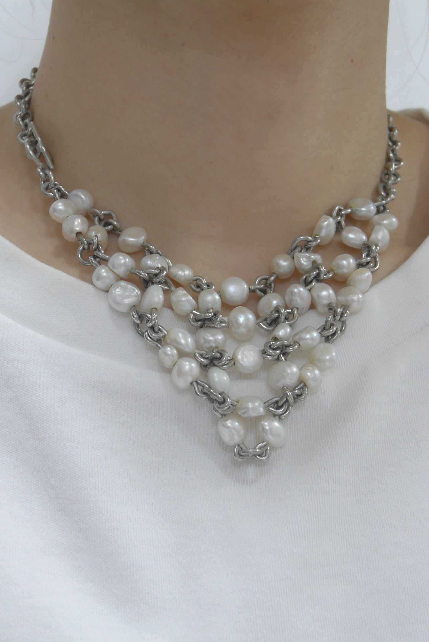 pearl scarf