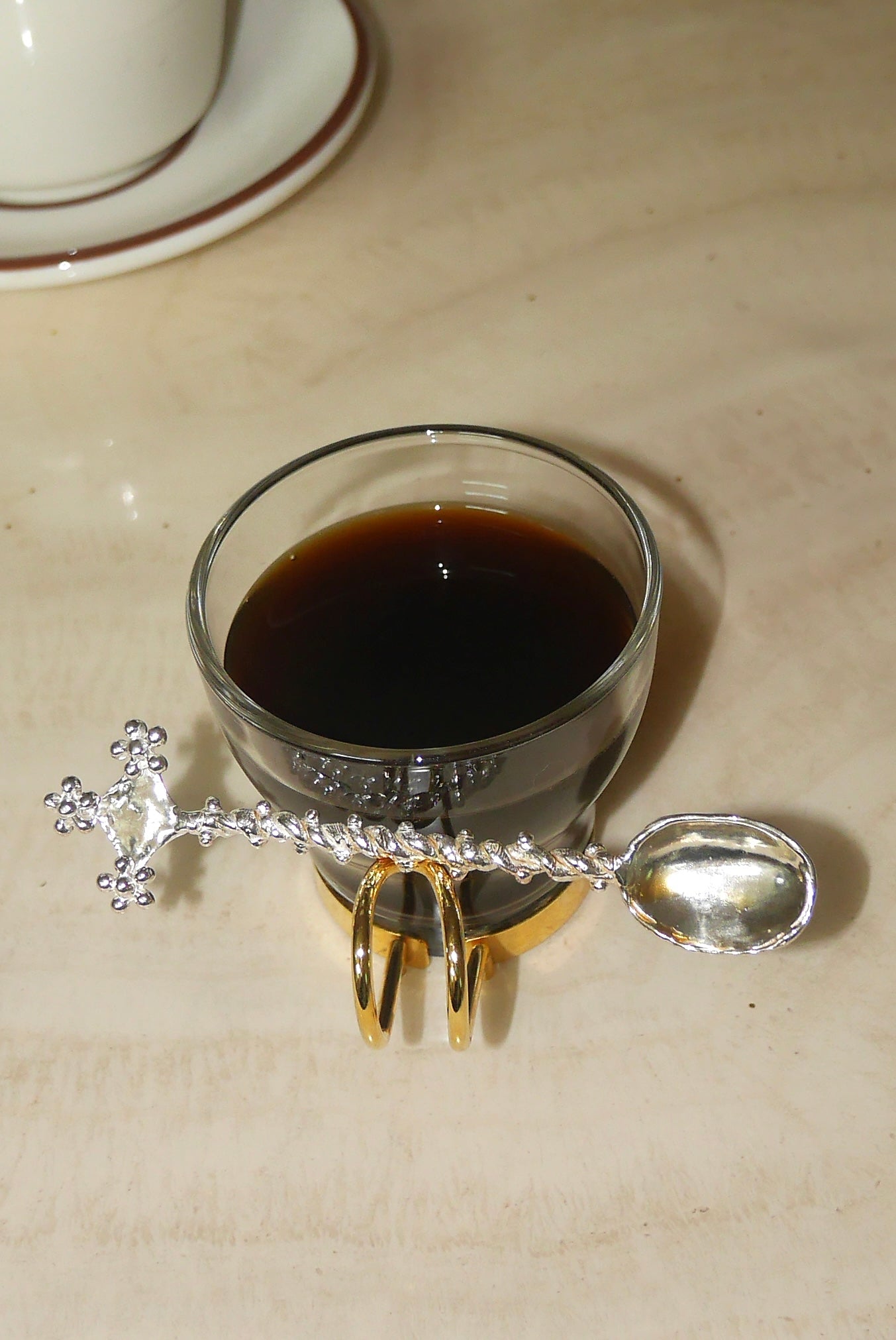 Orchid drop teaspoon