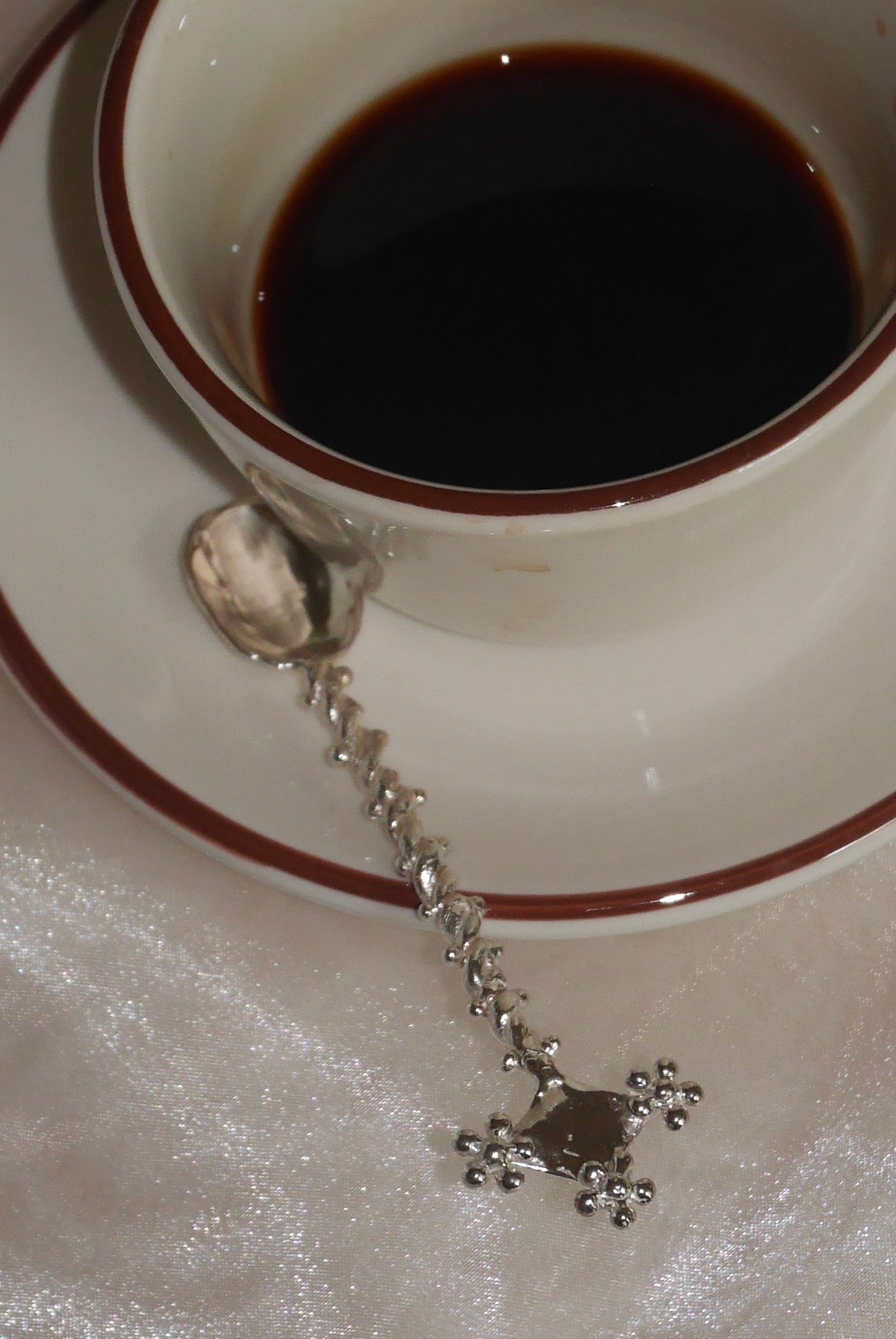 Orchid drop teaspoon